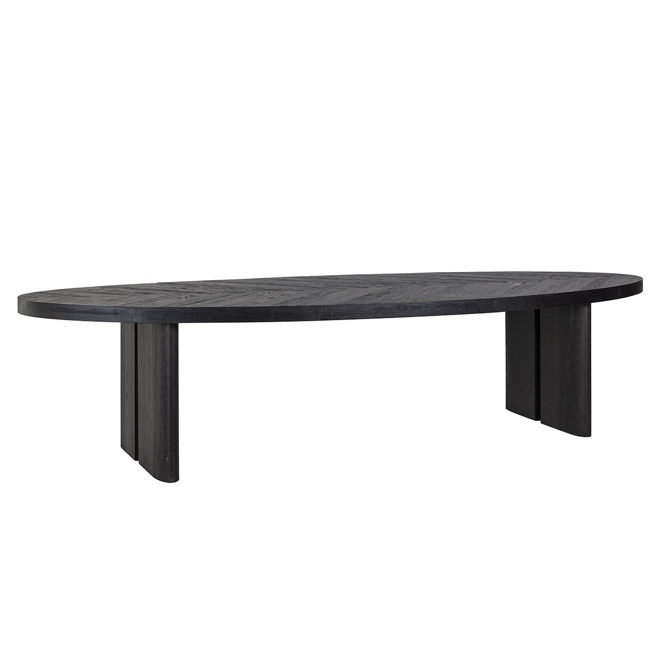 Eettafel Lilly 330 ovaal (Donker koffie)
