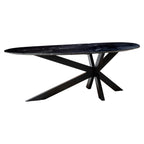 Eettafel Trocadero zwart (Zwart)