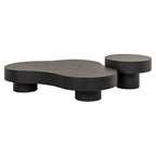 Salontafel Bogor set van 2 donker koffie (Donker koffie)