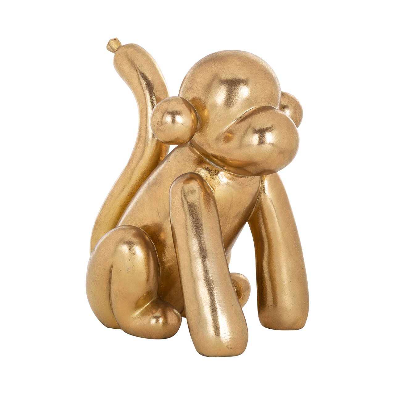 Aap decoratie object (Goud)