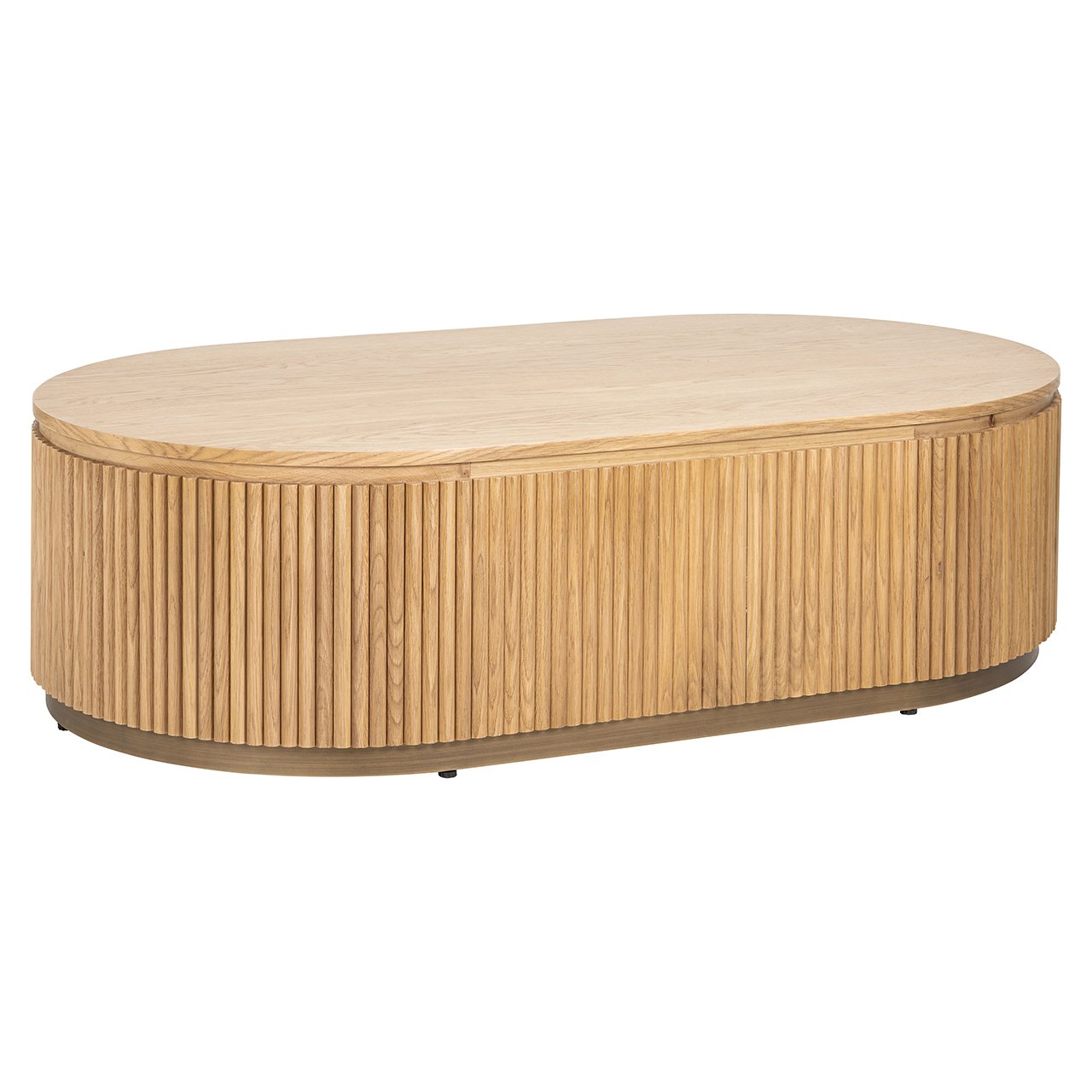 Salontafel Belfort capsule (Natuurlijk eiken)