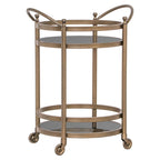 Trolley Hendricks messing (Geborsteld Goud)