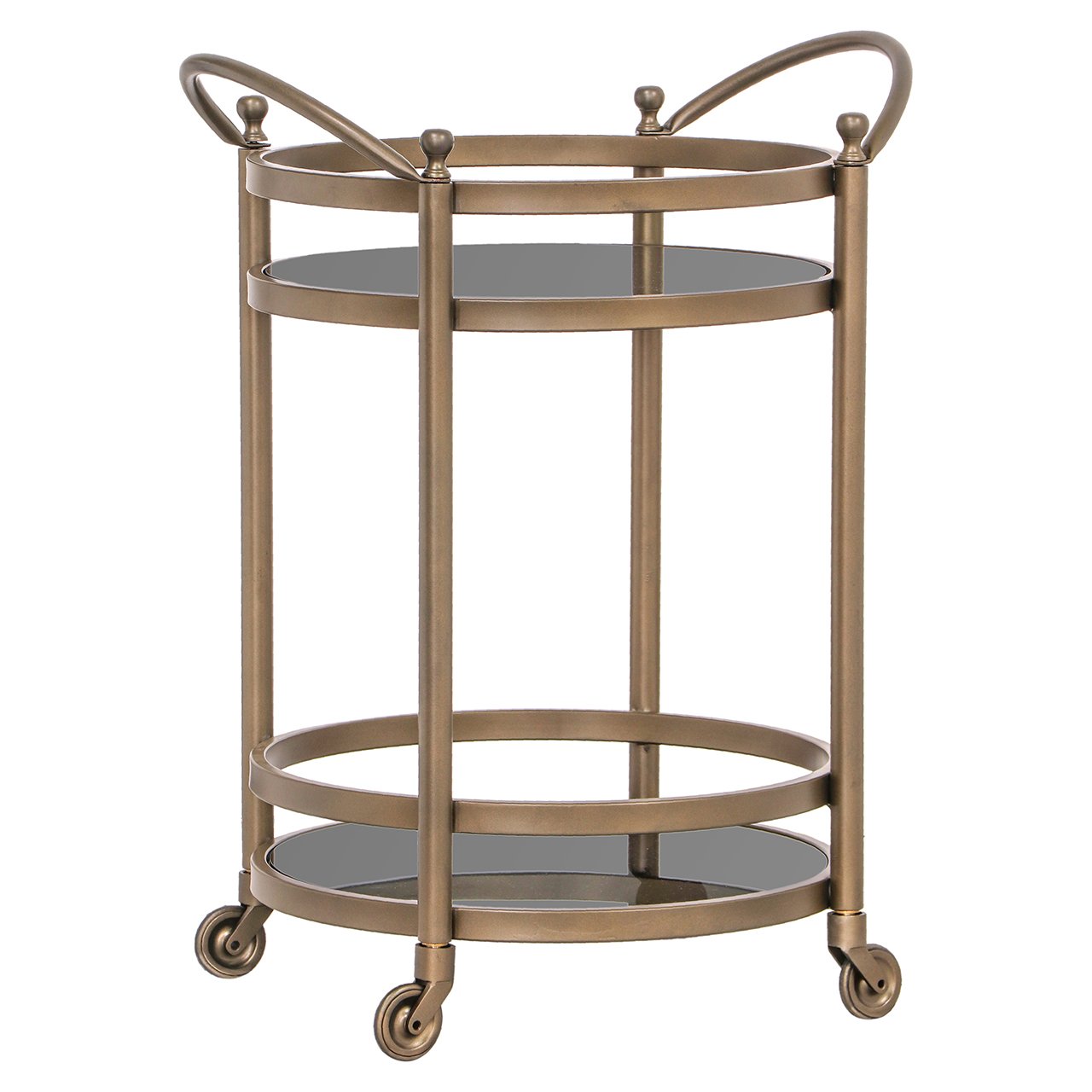 Trolley Hendricks messing (Geborsteld Goud)