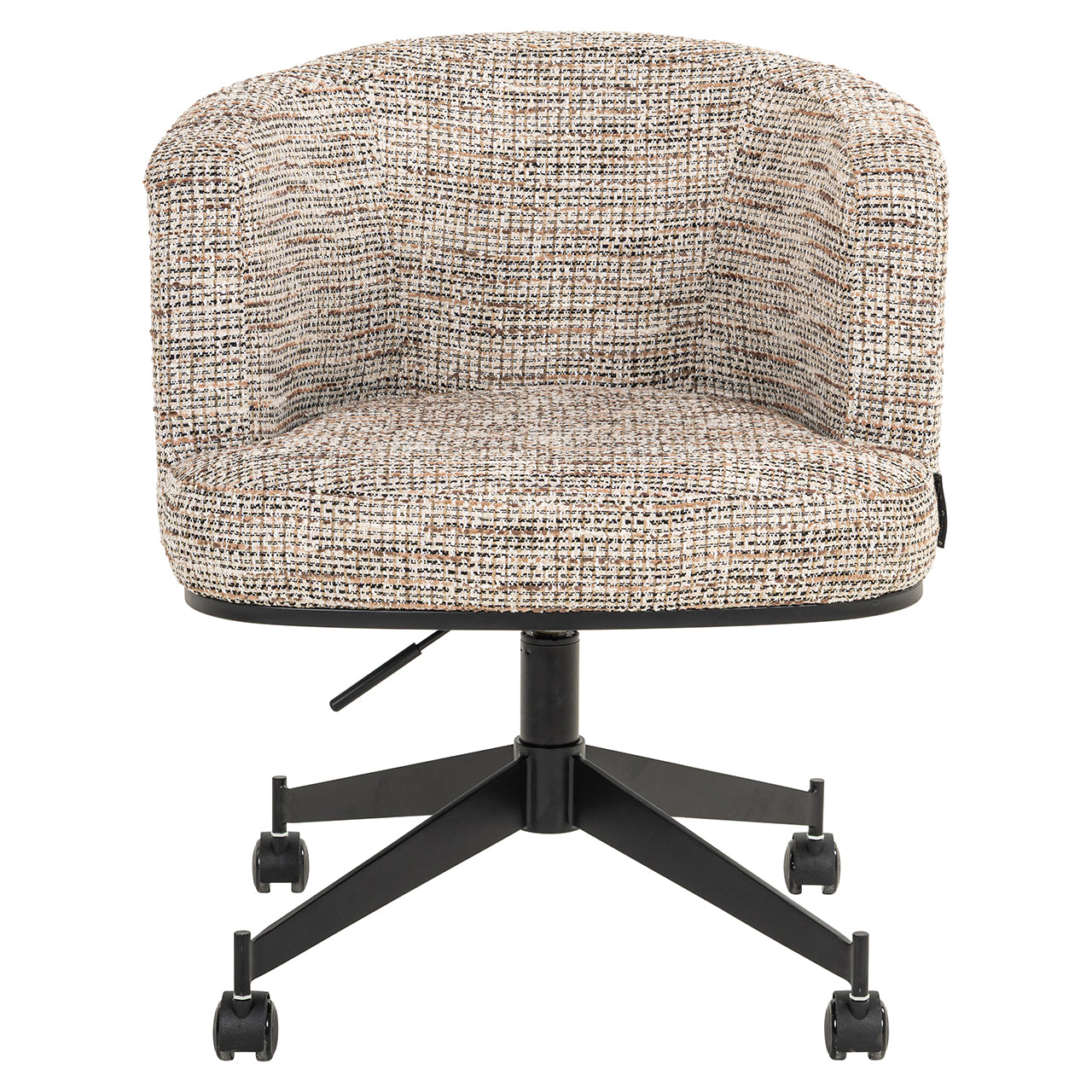 Draaistoel Rochenne met wielen trendy nature (Be Trendy 01 Nature)