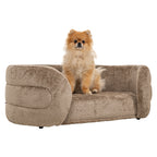 Huisdierenbed Bingo taupe chenille (Bergen 104 taupe chenille)