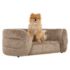 Huisdierenbed Bingo taupe chenille (Bergen 104 taupe chenille)