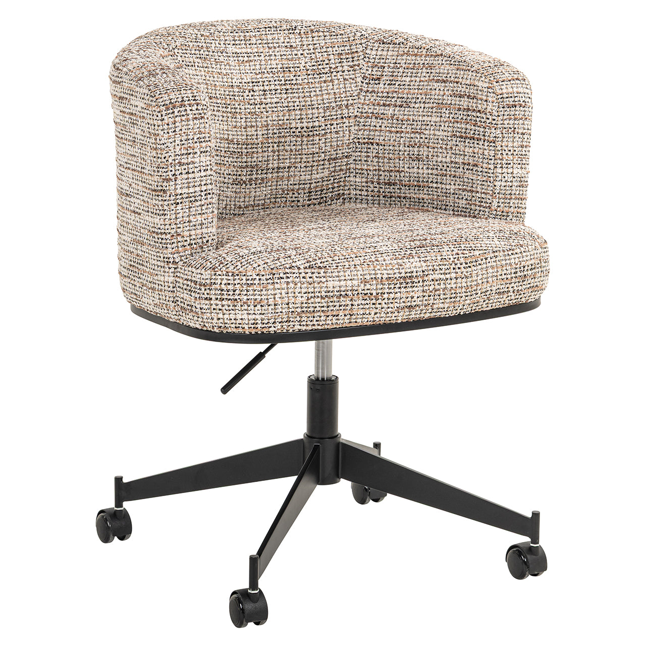 Draaistoel Rochenne met wielen trendy nature (Be Trendy 01 Nature)