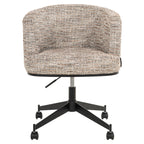Draaistoel Rochenne met wielen trendy nature (Be Trendy 01 Nature)