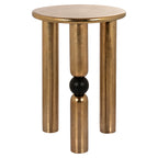 Bijzettafel Marshall 38Ø (Goud)