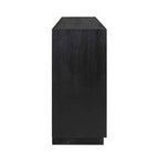 Dressoir Oakura 4-deuren (Zwart)