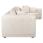 Bank Lusso 4-zits beige chenille (Niagara 902 beige Chenille)