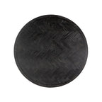 Eettafel Blackbone messing 140Ø (Zwart rustiek)