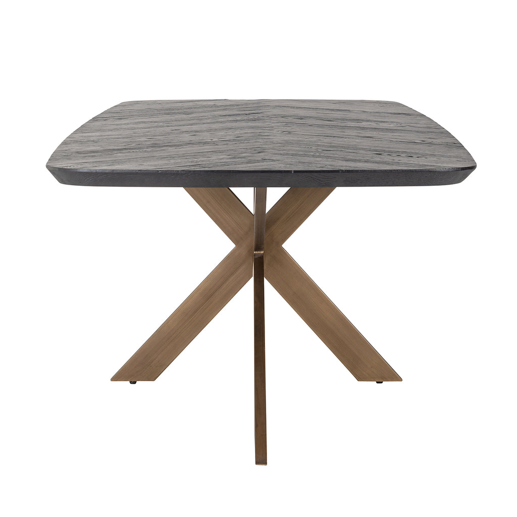 Eettafel Hayley 280 (Donker koffie)