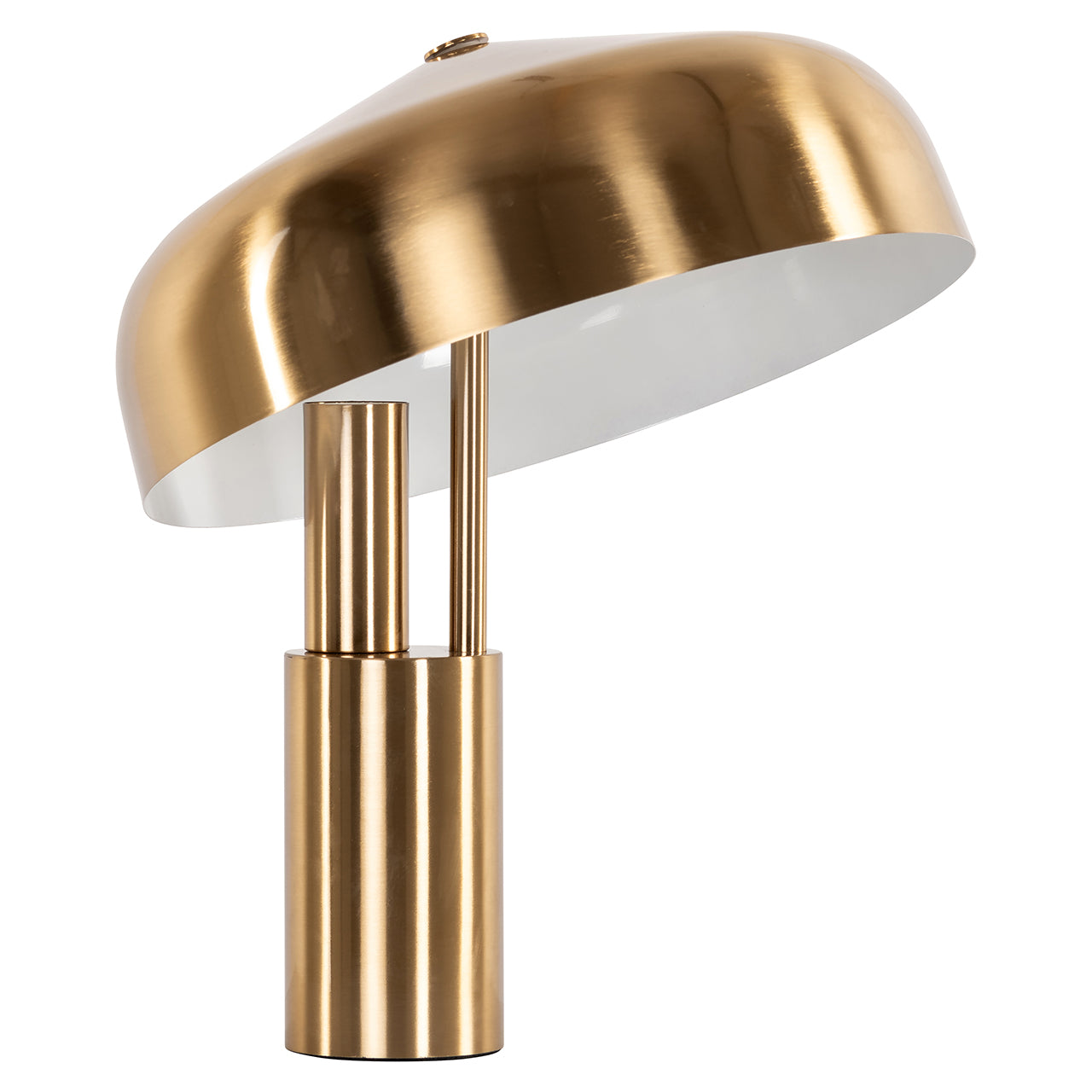 Tafellamp Linzy messing (Geborsteld Goud)