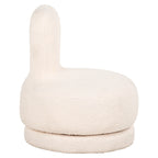 Kinderstoel Konijn witte teddy (Teddy 14 Wit)
