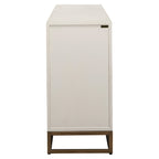 Dressoir Whitebone messing 4-deuren (Verona Grijs)