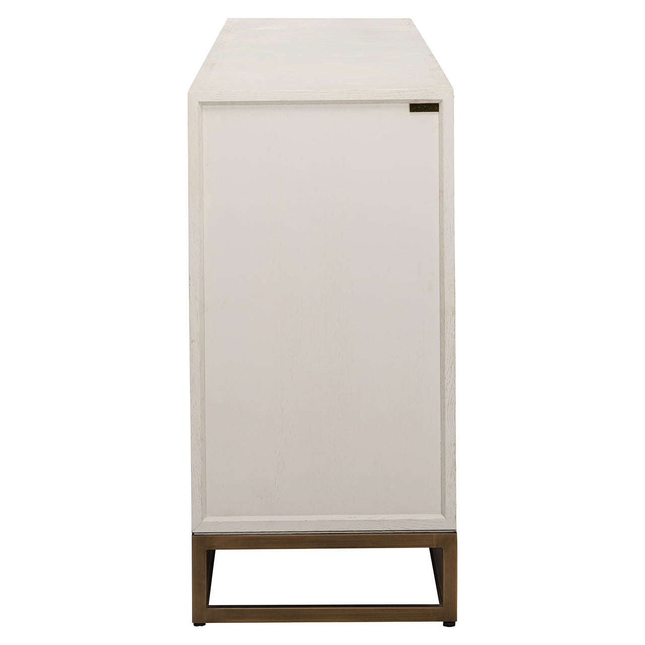 Dressoir Whitebone messing 4-deuren (Verona Grijs)
