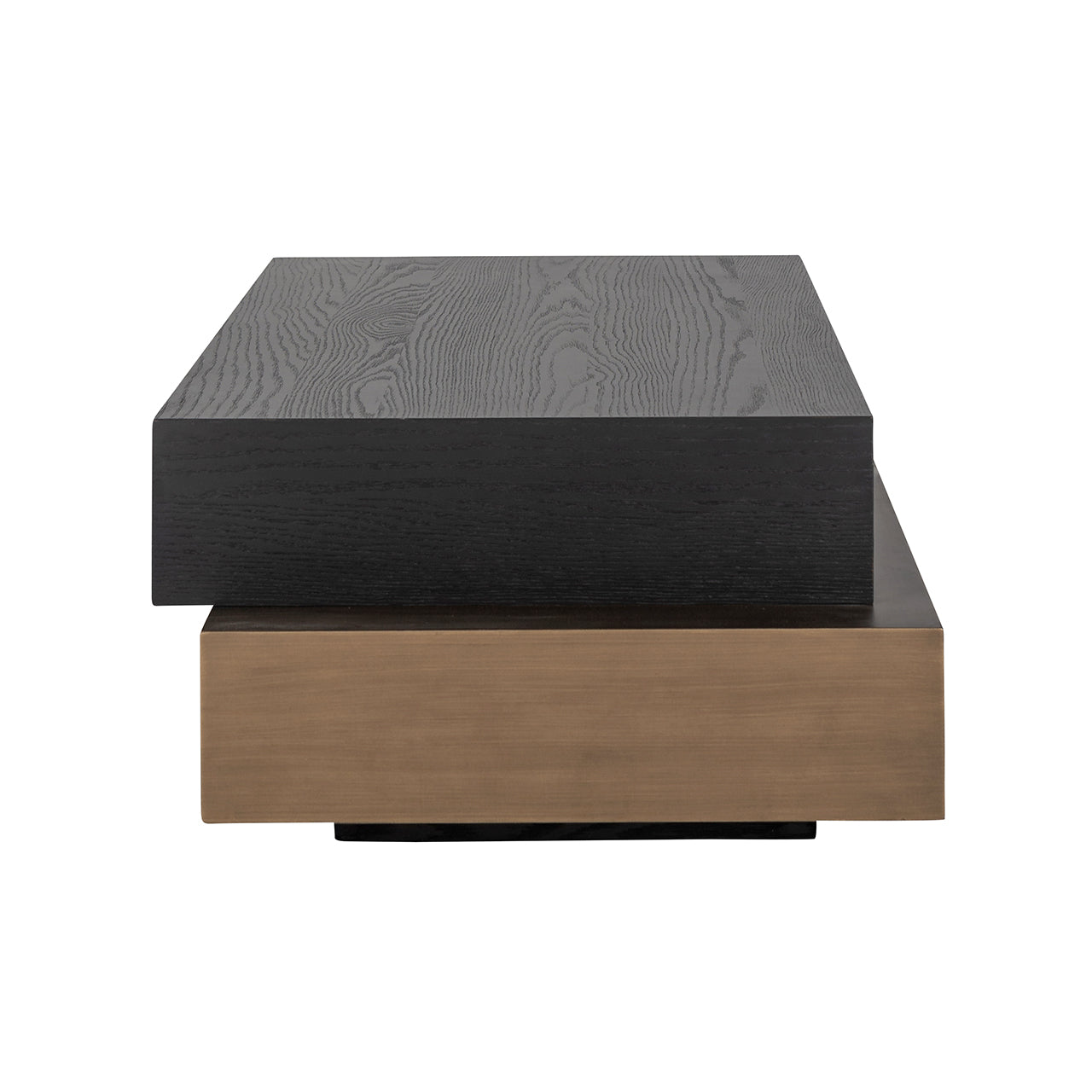Salontafel Cambon blok (Donker koffie)