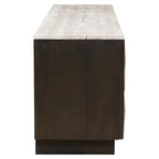 Tv-meubel Claremont 4-deurs (Bruin)