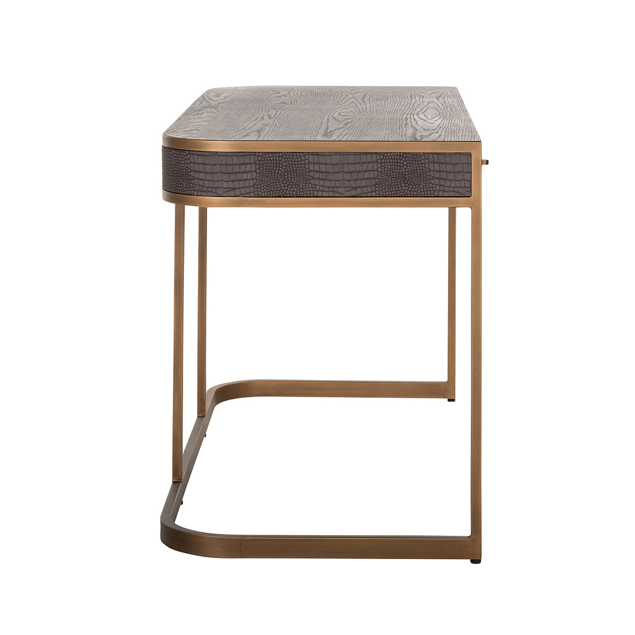 Bureau Classio 2-laden (Geborsteld Goud)