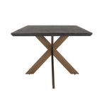 Eettafel Blackbone messing 260 (Zwart rustiek)