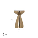 Bijzettafel Arlo (Goud)