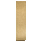 Wandkast Finsbury 2-deurs (Zwart/goud)
