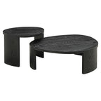 Salontafel Navarino set van 2 (Donker koffie)