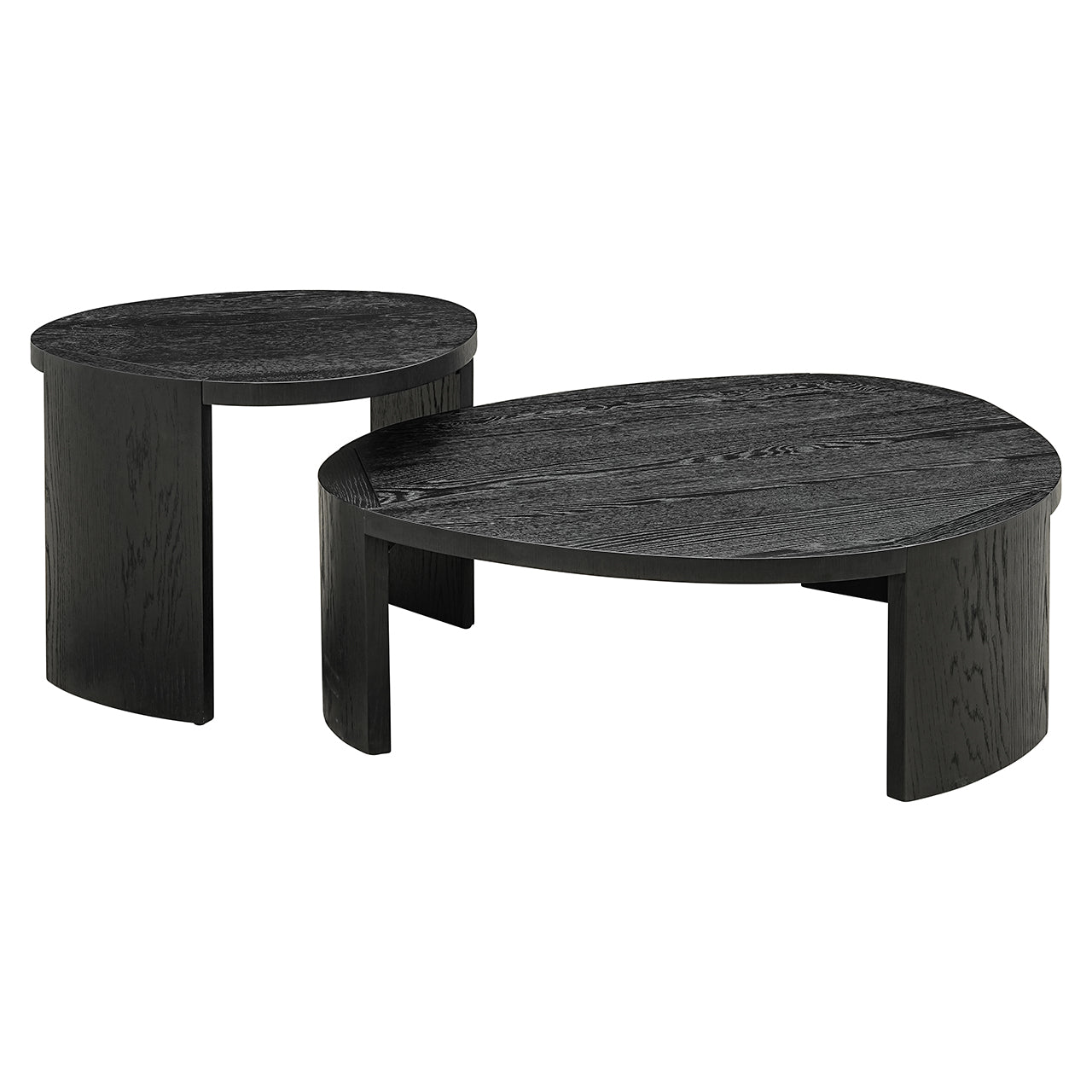 Salontafel Navarino set van 2 (Donker koffie)