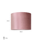 Lampenkap Oudroze cilinder 40Ø (Italian-4008 Oudroze)