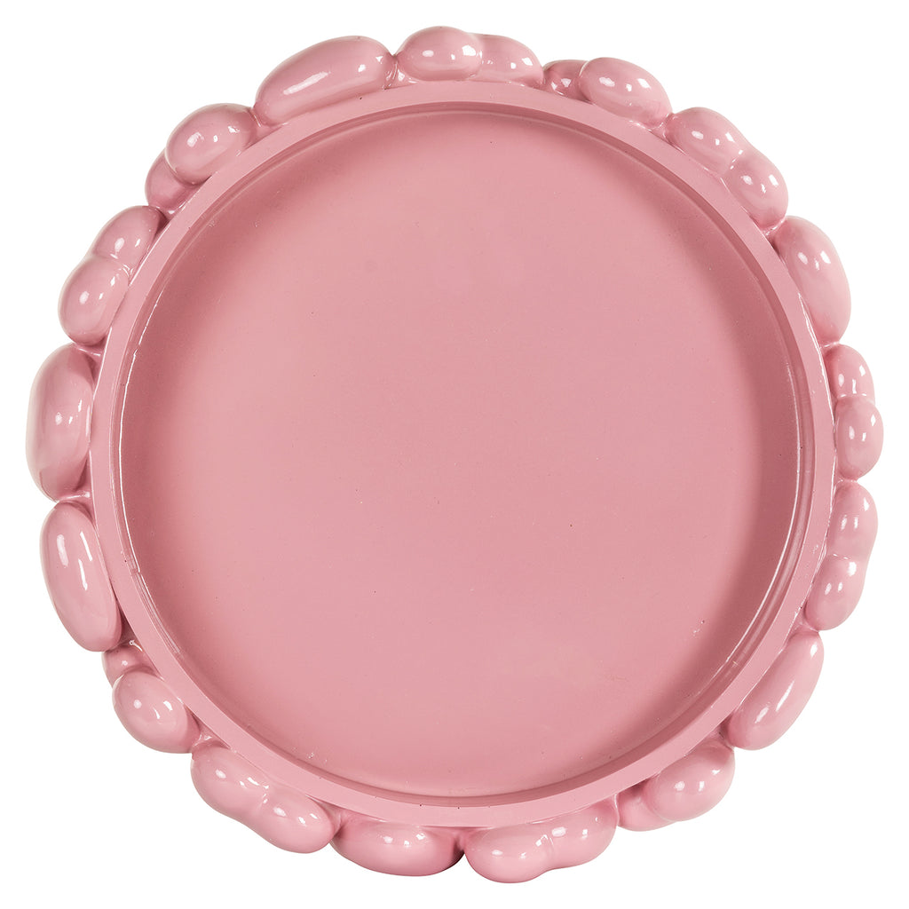 Dienblad Suzie hearts (Roze)