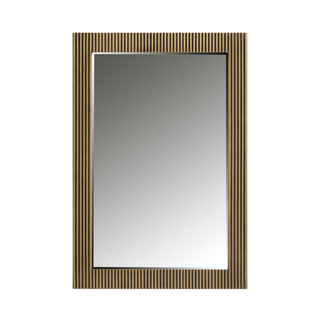 Spiegel Ironville rechthoekig (Goud)