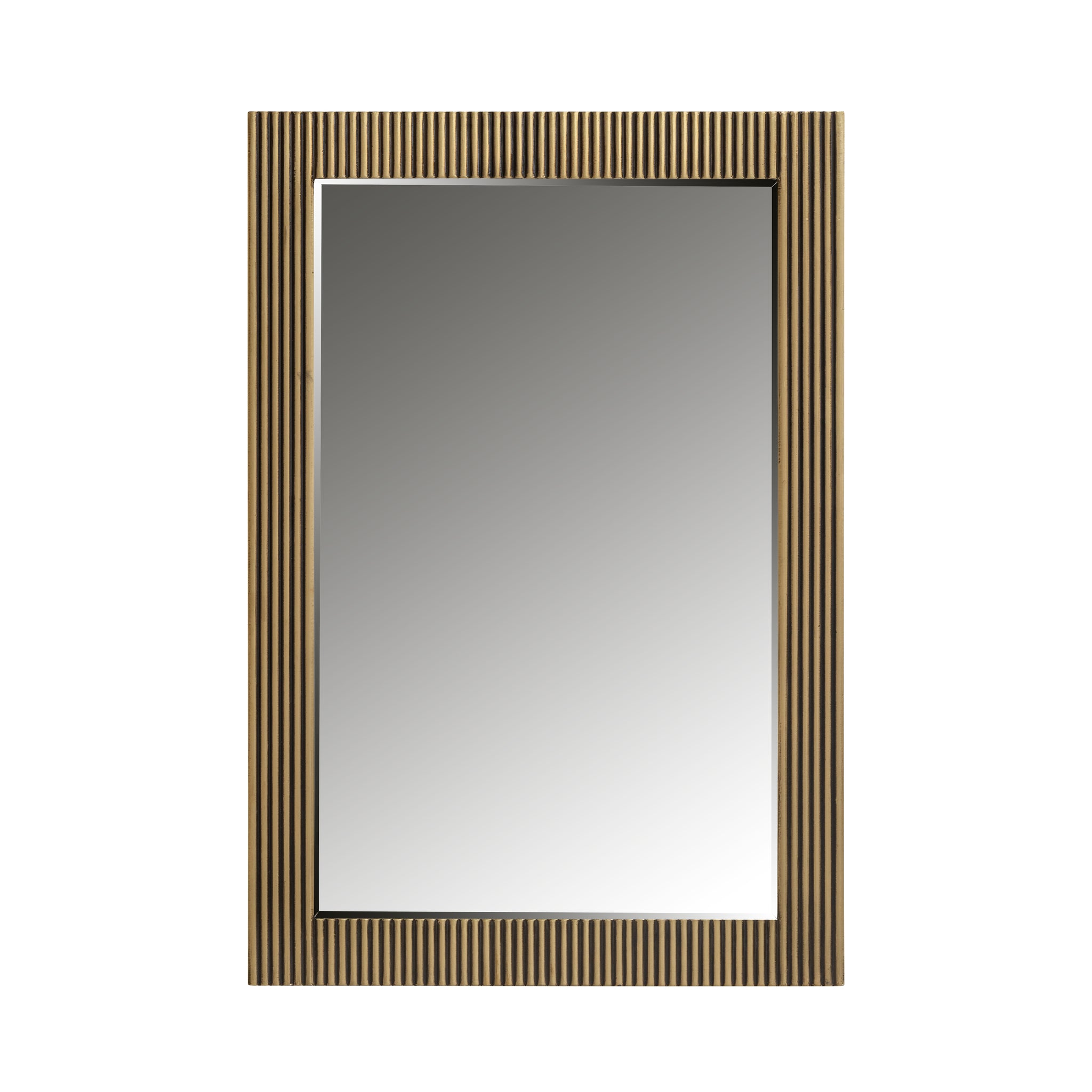 Spiegel Ironville rechthoekig (Goud)