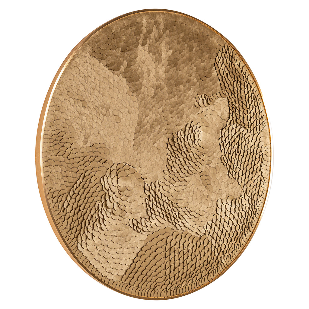Wanddecoratie Bloom (Goud)