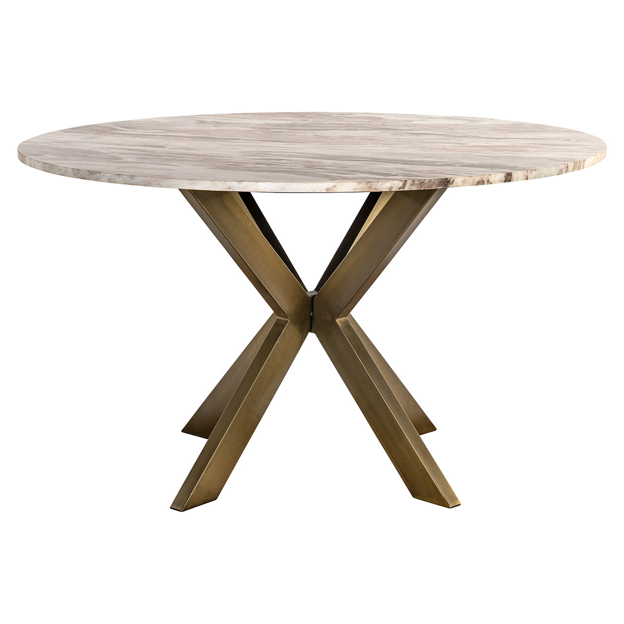 Eettafel Bottega 140Ø (Wit)