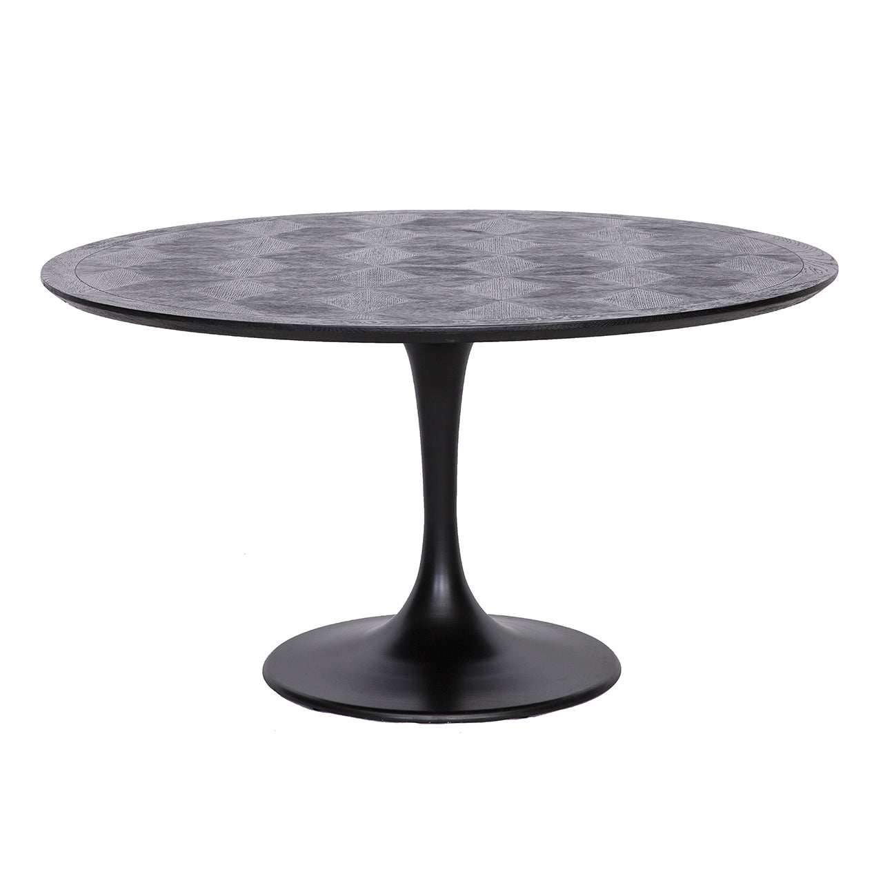 Eettafel Blax 140Ø (Zwart)