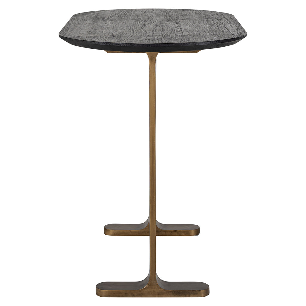 Bartafel Revelin ovaal (Zwart/goud)