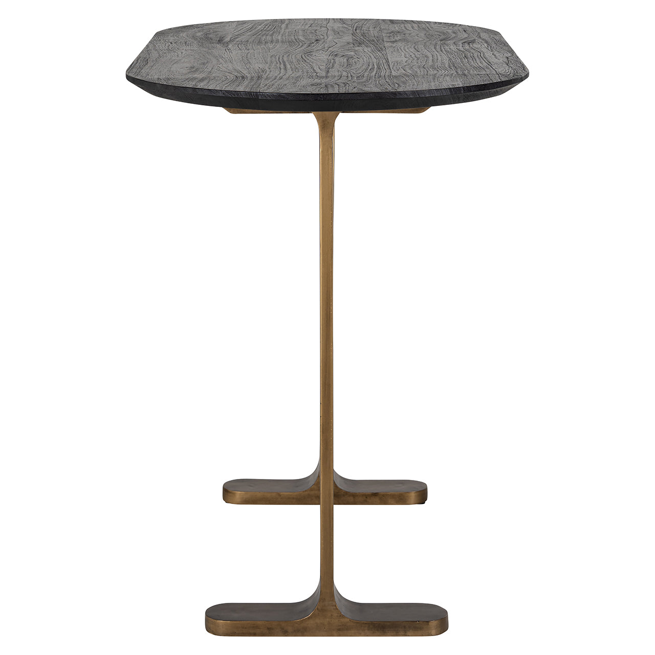 Bartafel Revelin ovaal (Zwart/goud)