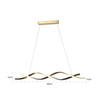 Hanglamp Lorine (Geborsteld Goud)