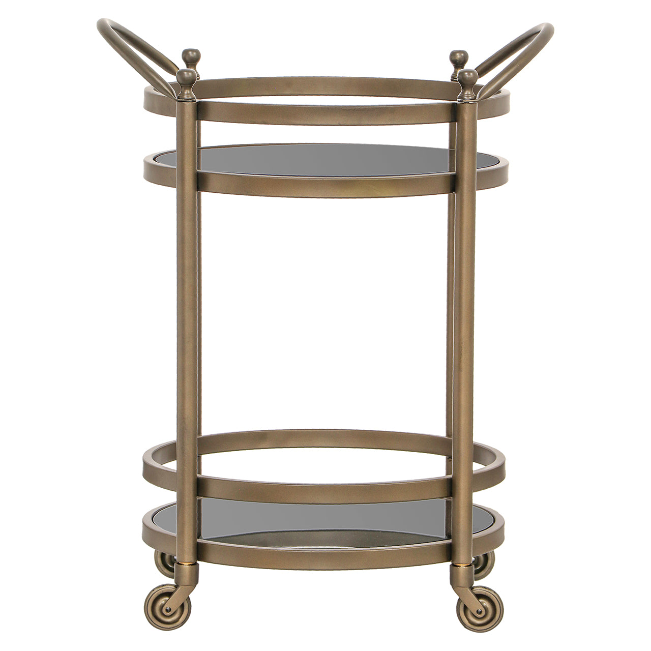 Trolley Hendricks messing (Geborsteld Goud)