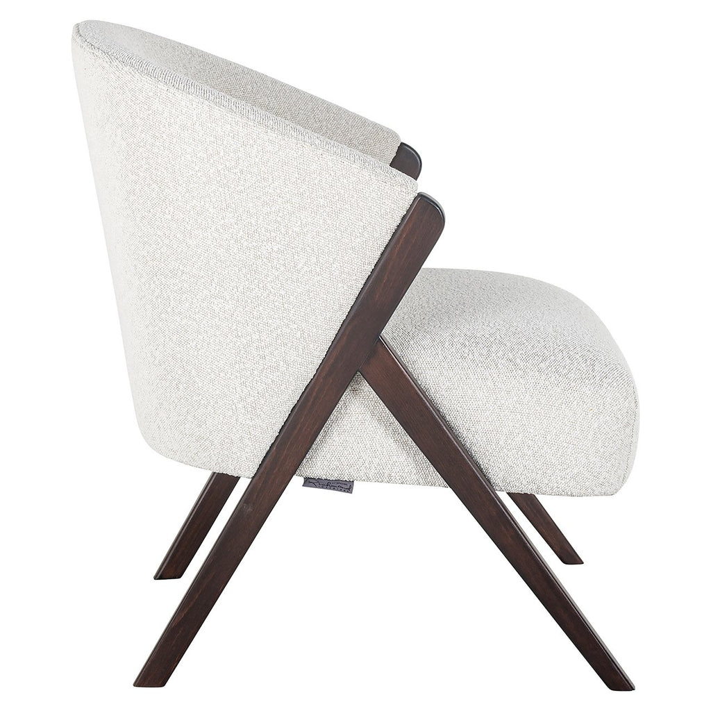 Fauteuil Mia wit bouclé (Copenhagen 900 Bouclé White)