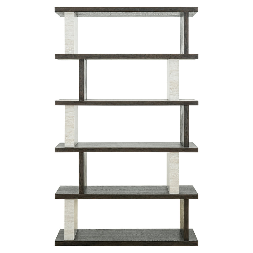 Wandkast Waldorf 4-planken (Bruin)