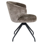 Draaistoel Milly steen chenille (Niagara 104 Stone Chenille)
