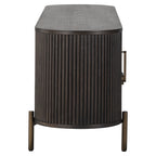 TV-meubel Luxor 2 deuren 1 lade (Bruin)