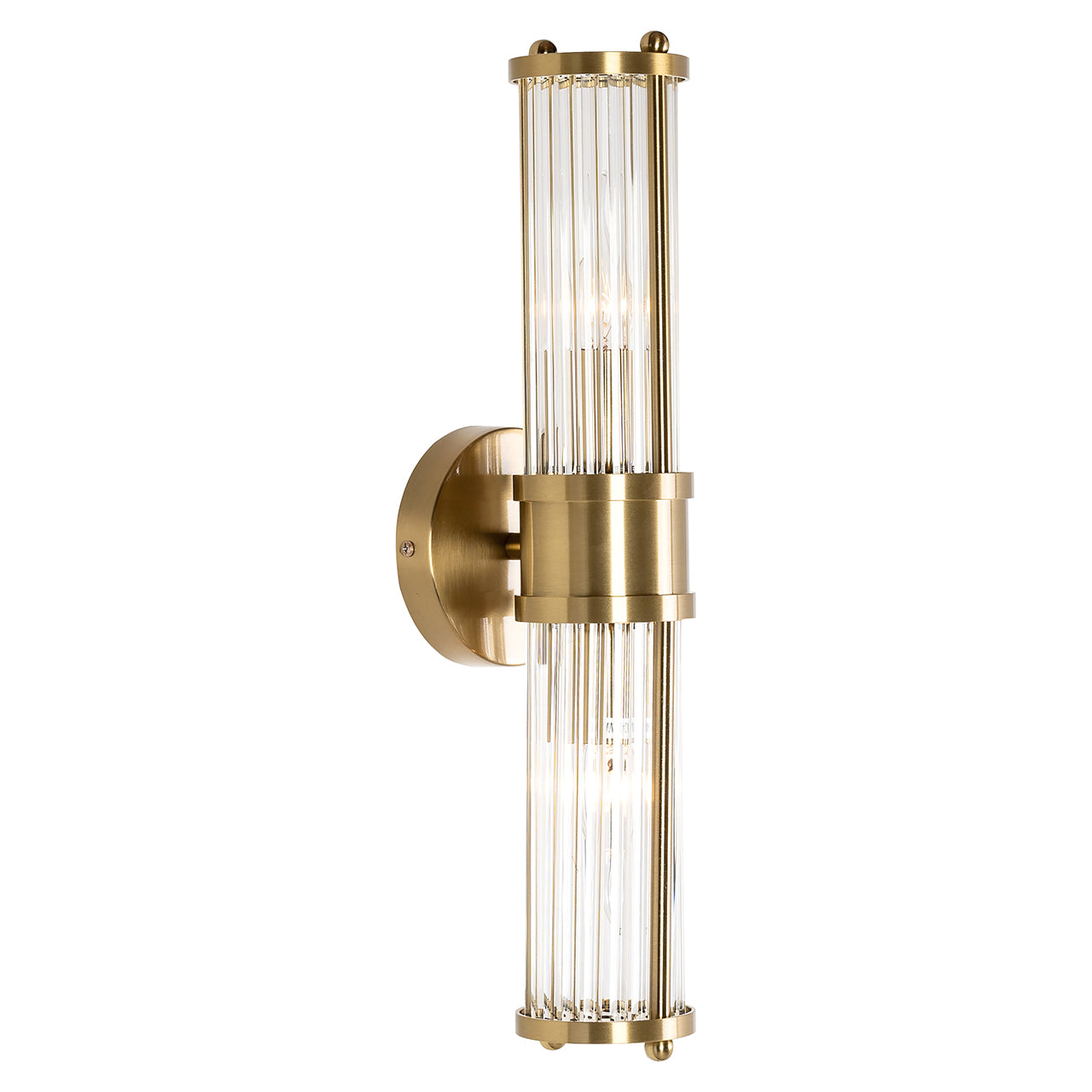 Wandlamp Lyan (Geborsteld Goud)