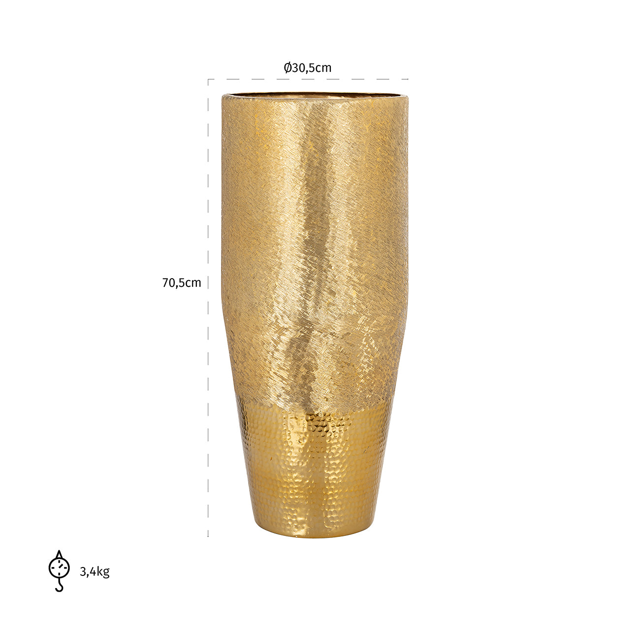 Vaas Nalim (Goud)