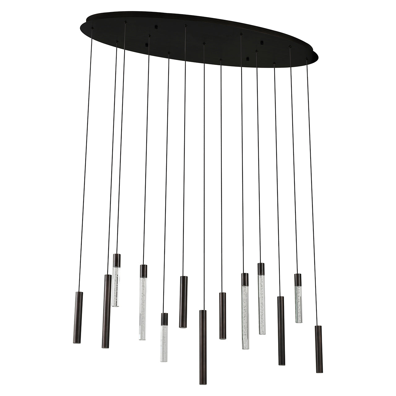 Hanglamp Oxley 13 lampen (Brons)