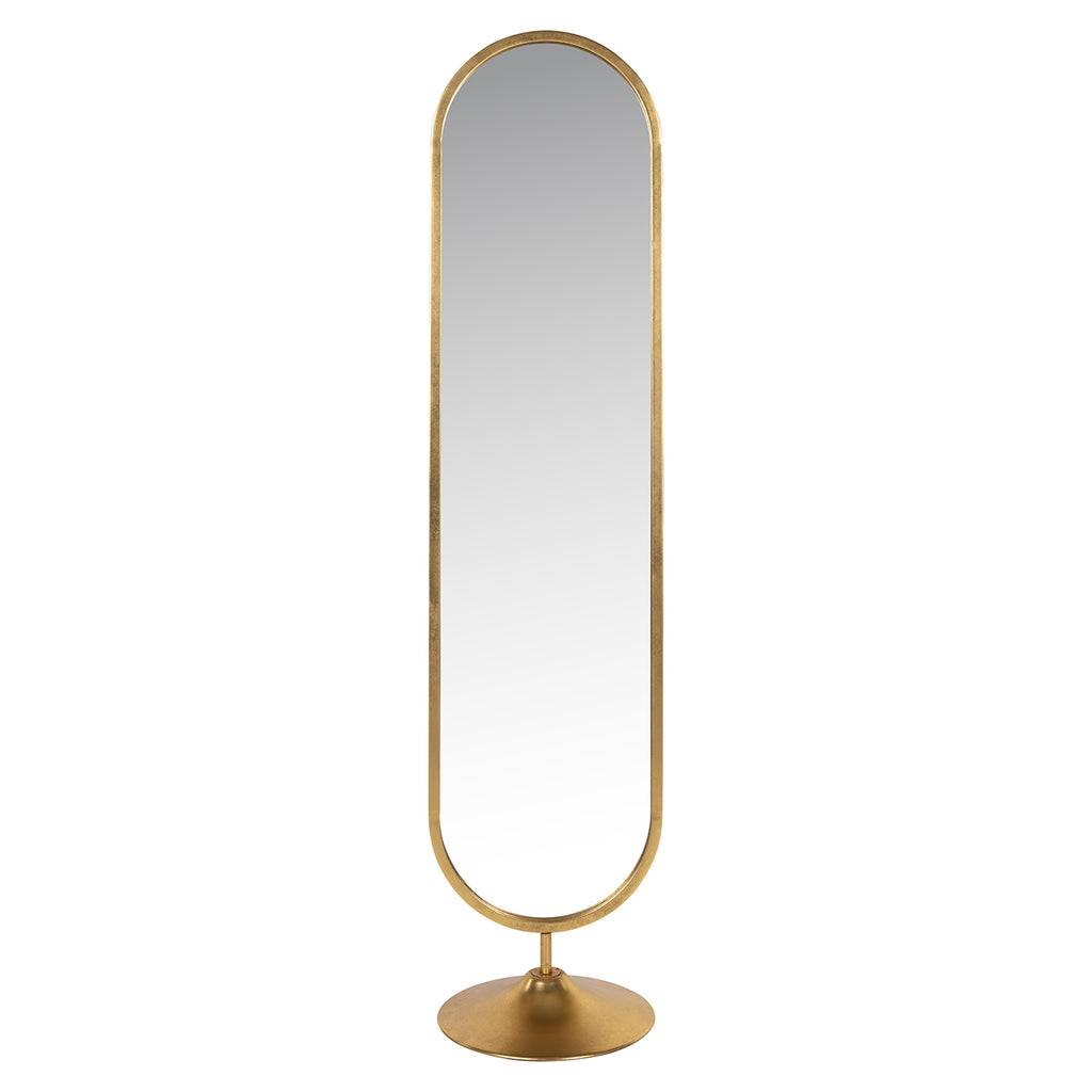 Spiegel Moya op standaard (Goud)