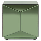 Bijzettafel Shifra spiegel groen (Groen)
