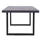 Eettafel Blax 200 (Zwart)